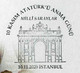 Türkiye 2020 10th November Atatürk Memorial Day, National Palaces, Special Cover - Brieven En Documenten