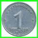 ( GERMANY ) REPUBLICA DEMOCRATICA DE ALEMANIA AÑO 1950 ( DDR ) MONEDAS DE 1 PFENNING  CECA-E MONEDA DE  ALUMINIO - 1 Pfennig