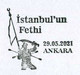 Türkiye 2021 Conquest Of Istanbul, 568th Anniv. | Sword, Flag, Arrow, Special Cover - Briefe U. Dokumente