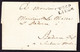 1811 Dépt. Conquis. Faltbrief Mit Stempel "P.96P.LIEGE" Police Judiciaire. Dépt. Ardenne. - 1794-1814 (Période Française)