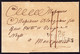 1818 Dépt. Conquis. Faltbrief Mit Stempel "96 VERVIERS" Nach Montpellier - 1815-1830 (Hollandse Tijd)