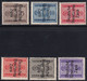 Zara 1943 Segnatasse 6 Valori Sass. S.n.1/3+5/7 MH* Cv 360 - Sonstige & Ohne Zuordnung