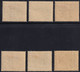 Zara 1943 Segnatasse 6 Valori Sass. S.n.1/3+5/7 MH* Cv 360 - Sonstige & Ohne Zuordnung