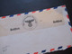 USA Zensurbeleg 1940 Transatlantic Air Mail Via Portugal Nach Hildesheim Mit OKW Zensurstreifen Geöffnet - Brieven En Documenten