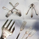 LOT DE TROIS FOURCHETTES + Fourchette Couvert Cuisine Argenterie - Forks