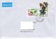 CZECHIA: BUTTERFLY / INSECTS 2 Stamps On Cover Circulated To Romania - Registered Shipping! - Used Stamps