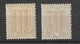 France N°1044 Et 1044 Avec Petite Variété Cadre Décalé  Neufs * *  B/TB Voir Scans    - Unused Stamps