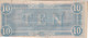 BILLETE DE ESTADOS UNIDOS DE 10 DÓLLARS DEL AÑO 1864 (BANKNOTE) - Billetes De Estados Unidos (1862-1923)