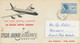 CANADA 1960, Pra.-Erstflug TCA DC-8 Jetliner Service "Montreal - Vancouver" Frankiert Mit 7 C Canada-Gans - Luftpost