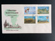 BASUTOLAND LESOTHO 1965 FDC SELF GOVERNMENT BLANC - 1965-1966 Gouvernement Autonome