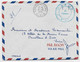 FRANCE GUERRE ALGERIE LETTRE FM AVION BORDJ MENAIEL 13.12.1956 ALGER - Oorlog In Algerije