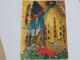 3d 3 D Lenticular Stereo Postcard Christmas Candles 1978   A 215 - Cartoline Stereoscopiche