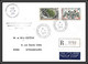 10098 N°52/53 FLORE 24ème Expedition Dumont D'urville Adelie Fdc 1/1/1974 Recommandé Par Avion Lettre Cover TAAF - Cartas & Documentos