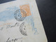 Brasilien 1891 Ganzsache (ZuF Leider Abgelöst) Mit Ank. Stempel KOS / Kreisobersegmentstempel Hamburg Uhlenhorst - Briefe U. Dokumente