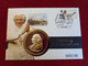 Cook Islands - 5 Dollars Silbermünze Mit Swarovski Kristallen + Gold Applikation / 80. Geb. Papst Benedikt / Numisbrief - Other - Oceania