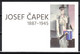 ** Tchéque République 2020 Josef Čapek - Carnet, (MNH)** - Ongebruikt