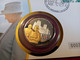 Cook Islands - 5 Dollars Silbermünze Mit Swarovski Kristallen + Gold Applikation / Papstreise 2010 / Numisbrief - Andere - Oceanië