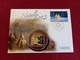 Cook Islands - 5 Dollars Silbermünze Mit Swarovski Kristallen + Gold Applikation / Weihnachten 2012 / Numisbrief - Altri – Oceania