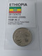 Ethiopia - 25 Santim EE2000 (2008), Unc, KM# 46.3 - Aethiopien