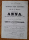 Schroefstoomboot Anna Tot Vervoer Van Passagiers, Goederen En Vee - 1869 - Navigazione