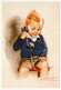 CPM - Illustrateur MAUZAN - Réédition "Enfant Au Téléphone" (1942) Pour Le Centenaire De Naissance De Mauzan - Mauzan, L.A.