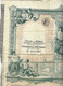 1899 OBLIGATION VILLE DE PARIS  EMPRUNT DU METROPOLITAIN  RARE ET SUPERBE GRAPHISME - Trasporti