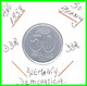 ( GERMANY ) AÑO 1958 REPUBLICA DEMOCRATICA DE ALEMANIA ( DDR ) MONEDAS DE 50 PFENNING ALUMINIO - DE 23 mm. - 50 Pfennig