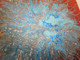 Tableau Abstrait Abstract Fluid Painting 20 X 20 Cm - Acryl