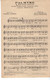 VP19.199 - PARIS - Ancienne Partition Musicale - ¨ PALMYRE ¨ Création DORVILLE - Circulez ! Un Film Adolphe OSSO .... - Spartiti