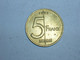 BELGICA 5 FRANCOS 1994 FL (9406) - 5 Francs