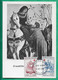 YT N°1278 + 1279 CARTE MAXIMUM SAINT MARTIN CROIX ROUGE PREMIER JOUR 3 DECEMBRE 1960 LETTRE COVER FRANCE - Rode Kruis