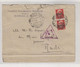 ITALY TRIESTE A 1946  AMG-VG Nice  Cover - Poststempel