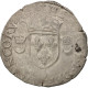 Monnaie, France, Douzain Aux Croissants, 1553, Troyes, TB+, Billon, Duplessy:997 - 1547-1559 Enrico II