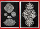 Delcampe - PATRON . 6 PHOTOS VARIÉES DE DENTELLES ET BRODERIES - Réf. N°281F - - Patterns