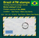 Brasilien Brazil ATM VA.00008 / Cr$ 01,00 FDC / Sao Paulo Metro Sao Bento / Frama Automatenmarken Etiquetas - Viñetas De Franqueo (Frama)