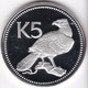 Papua New Guinea , 5 Kina 1975 FM, Aigle De Nouvelle-Guinée‎, En Argent ,BU , UNC,  KM# 7a - Papua-Neuguinea