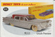 DINKY TOYS -  LINCOLN  PREMIÈRE  - Miniature Avec Sa Boite Et Certificat - Réedition Atlas . Échelle 1/43 - Dinky