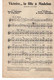 VP19.206 - PARIS - Ancienne Partition Musicale ¨ Victoire ... La Fille à Madelon ¨ Par Nadia DAUTY / TRAVERS & CYRLEROY - Scores & Partitions