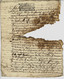 F.13993 ANNEE 1719 CACHET DE GENERALITE DE BOURGES CACHET Belle Frappe Sur Acte En Partie VOIR SCANS - Algemene Zegels