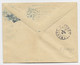 MAURITANIE 2FR+50C A.O.F LETTRE COVER AVION DAGUIN BLEU SENEGAL 1944 POUR COTONOU - Lettres & Documents