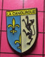 1119 Pin's Pins / Beau Et Rare / THEME : VILLES / LA CANOURGUE BLASON ECUSSON ARMOIRIES  Lozère En Région Occitanie - Villes