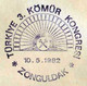 Türkiye 1982 Coal Congress | Mining, Energy, Special Cover - Brieven En Documenten