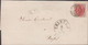 1870. DANMARK. Bi-coloured Skilling. 4 Skilling Carmine/grey On Small Cover  To Herreds Cont... (Michel 18IA) - JF516703 - Briefe U. Dokumente