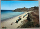 Sardaigne Petite Plage De Santa Teresa Gallura Cabines Baigneurs Ruine Moulin Petites Maisons - Olbia