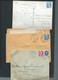 Lot 9 Lettres Periode GANDON Dont Une Carte Postale  -   Raa84 - 1945-54 Marianna Di Gandon