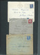 Lot 9 Lettres Periode GANDON Dont Une Carte Postale  -   Raa87 - 1945-54 Marianne (Gandon)