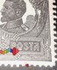 Delcampe - Errors Romania 1920 King Ferdinand 5 Bani Printed With Spot On Letter "o" Posta Without Line Unused Gumm - Abarten Und Kuriositäten