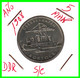 ( GERMANY ) REPUBLICA DEMOCRATICA DE ALEMANIA ( RDA ) MONEDA DE 5-DM AÑO 1988 -ALEMANIA DDR - 5 DM (PORT CITY OF ROSTOCK - 5 Mark