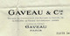 1924 SUPERBE  LETTRE SIGNEE "E. GAVEAU" Pour Une Artiste En Concert MLLE ARNITZ PARIS - Sonstige & Ohne Zuordnung
