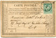 FRANCE CARTE PRECURSEUR AFFRANCHIE AVEC LE N°65 DEPART PARIS 2 0CT 76 POUR LA FRANCE - Precursor Cards